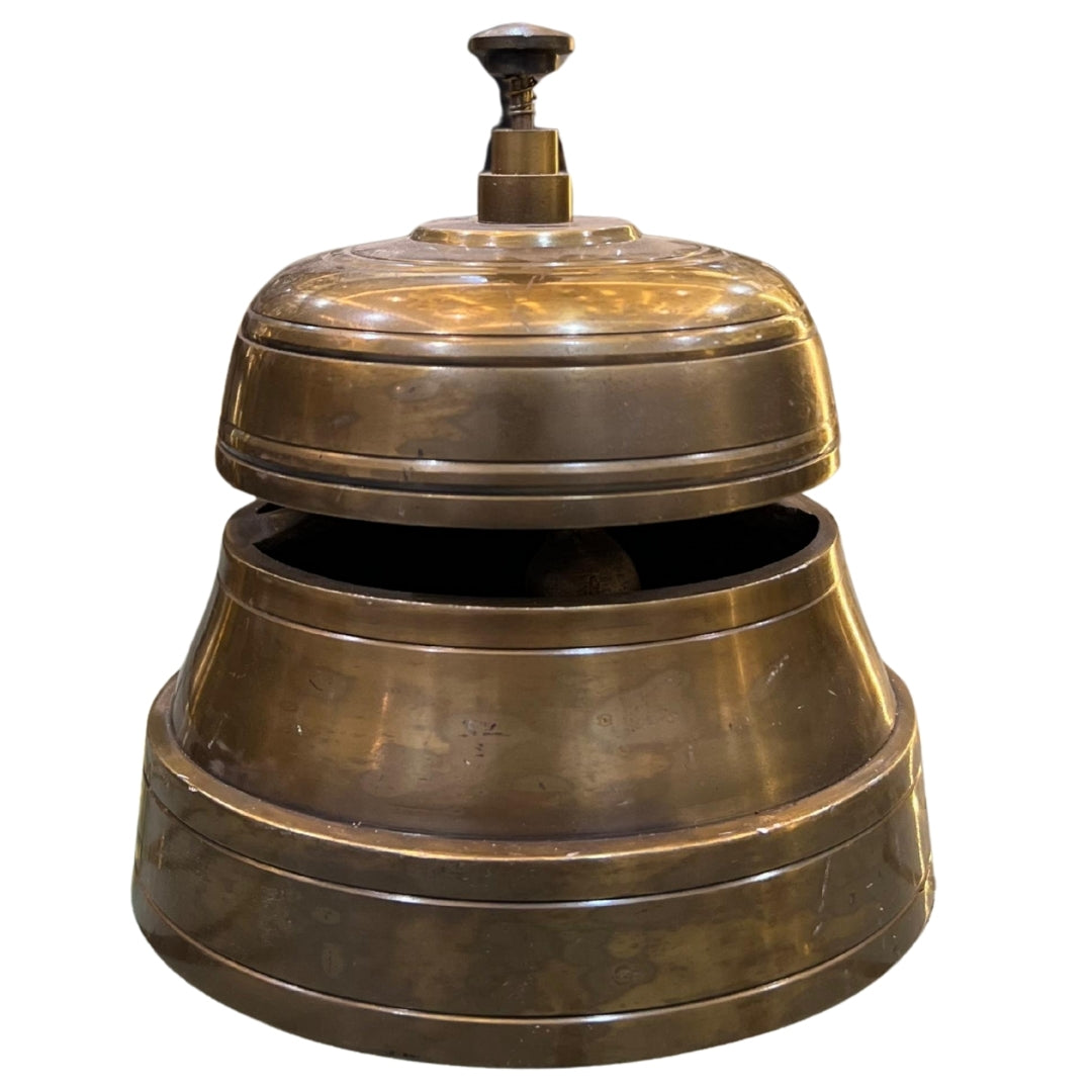 Vintage Brass Counter Bell – Classic Desk/Reception Bell