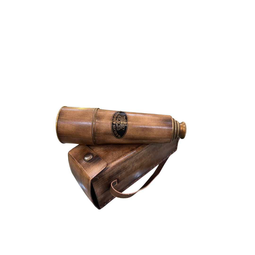 Brass Vintage Telescope – J. Brown & Hughes, London 1917