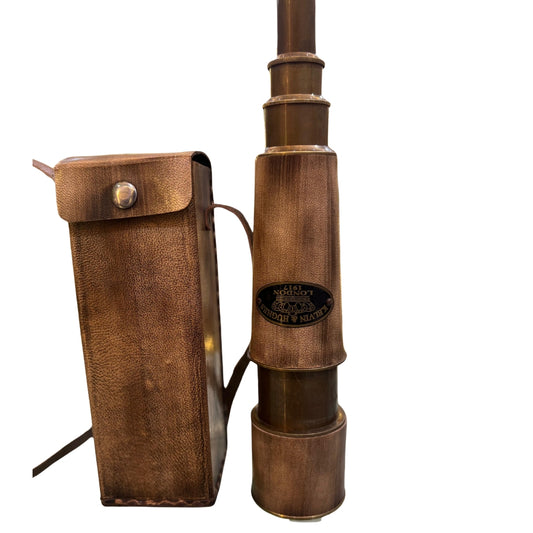 Brass Vintage Telescope – J. Brown & Hughes, London 1917